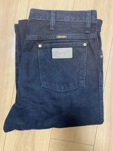 Wrangler 936WBK 블랙 데님 W34
