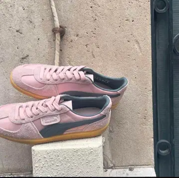 [ 23cm ] PUMA 팔레르모 헤어리 GS 모모치하루 콜라보