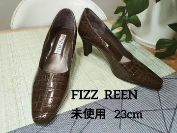 FIZZ REEN (피즈린) 크로커다일 무늬 브라운 펌프스