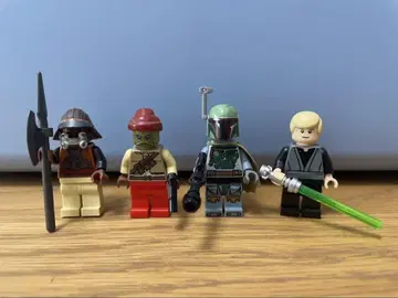 [정품] LEGO 스타 워즈 9496 미니 피규어 4개 세트 조립품