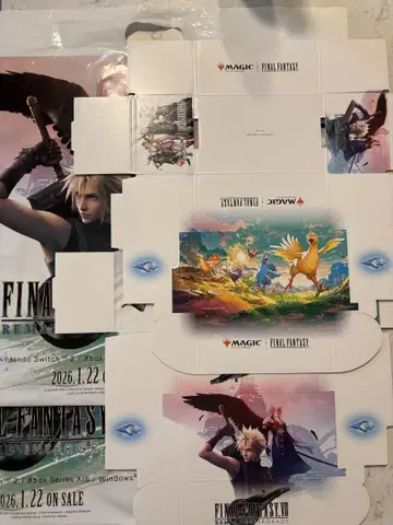 TGS 2025 FF 스토리지 박스 2종 + 쇼핑백 2장 (덤)