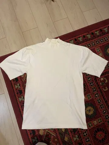 CAMBER 하이넥 T셔츠 S 화이트