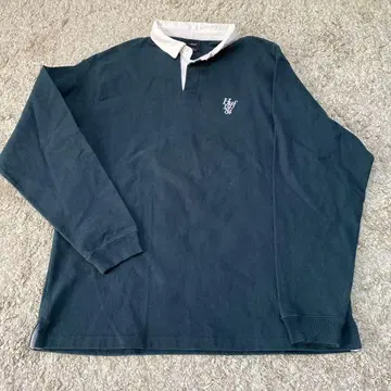 HUF 피케 셔츠 XL 다크 그린