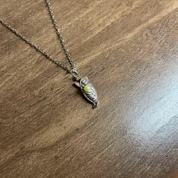 90s 빈티지 실버 레트로 목걸이 sv925 구제 의류 F16