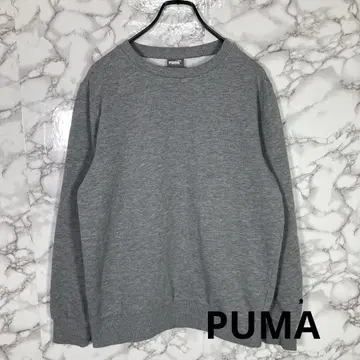PUMA 푸마 ( M ) 속기모 트레이닝복 로고 자수 그레이