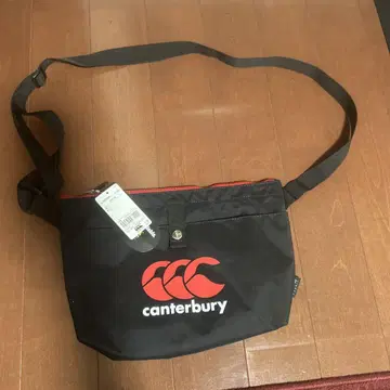 canterbury 바디백 블랙/빨간색