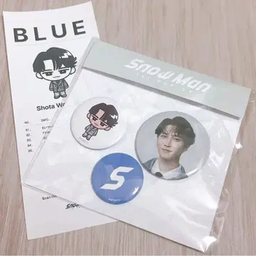 한국 한정 Snow Man POPUP 와타나베 쇼타 2점