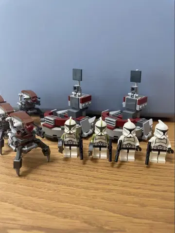 정품 LEGO 스타 워즈 75000 조립품 2세트