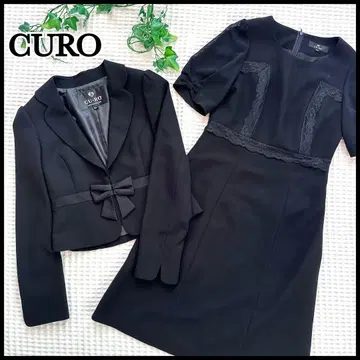 [ 새상품급 ] CURO 블랙 포멀 상복 예복 오샤레 원피스 M