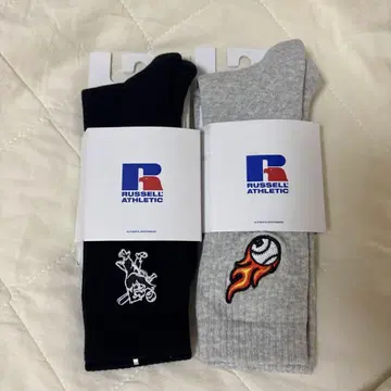 미사용 새상품 RUSSELL ATHLETIC 삭스 2세트