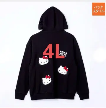 새상품 헬로키티 후드티 4L 빅 사이즈 산리오 시마무라 아베일