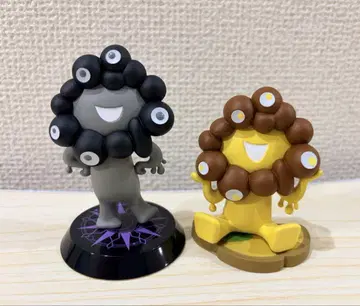 만박 미야쿠미야쿠 피규어 컬렉션 블랙 은행잎 2개 세트