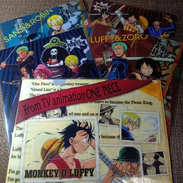 ONEPIECE 원피스 레어 클리어 파일 세트