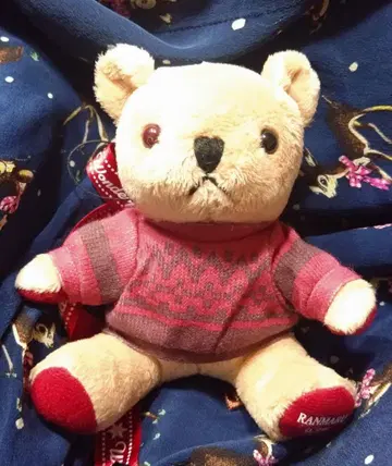 쿠로사키 란마루 곰푸리 스트랩 우타노 프린스 봉제 인형 테디베어