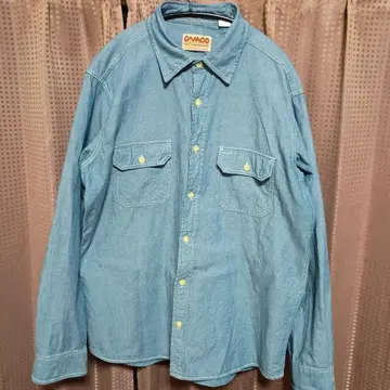 CAMCO 카무코 샴브레이 셔츠 XL 빅 사이즈
