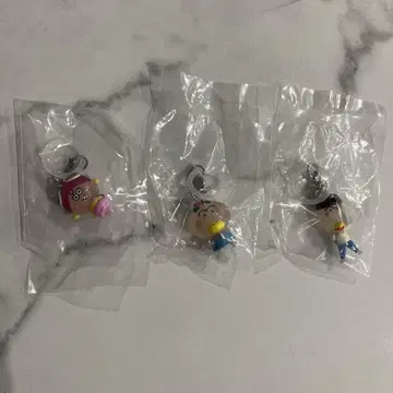 하나갓파 메지루시 액세서리 키링 가챠가챠 3개 세트