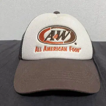 A&W 트래커 캡 베이지/브라운