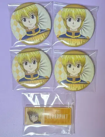 HUNTER x HUNTER 크라피카 캔뱃지 아크릴 명찰