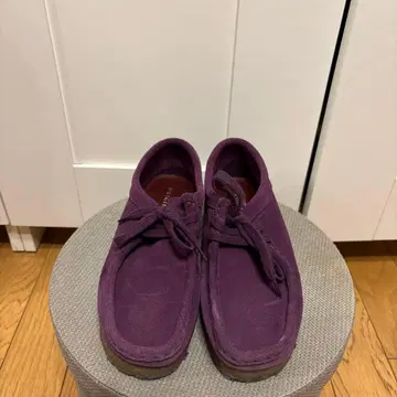 CLARKS ORIGINALS 퍼플 22.5