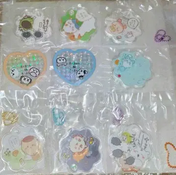 치이카와(먼작귀) 캐릭터 샤카 참구미 9종 모음