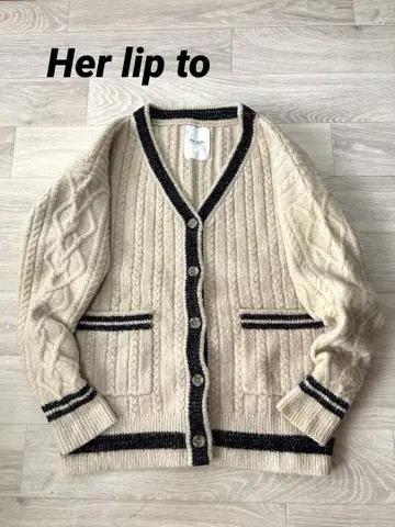 Her lip to 하립투 가디건