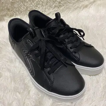 새상품급 SKECHERS SLIP-INS 블랙 스니커즈 24cm