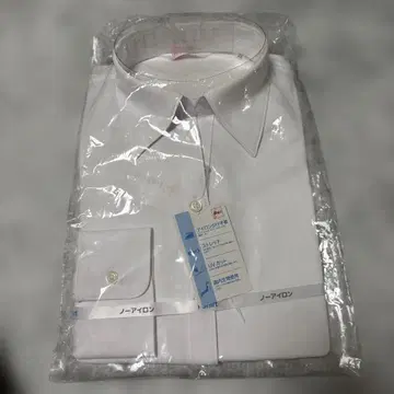 노다리미 UV컷 긴팔 셔츠 화이트