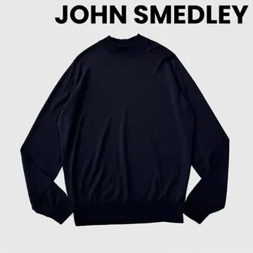[ 별주 ] JOHN SMEDLEY 존스메들리 모크넥 울 니트