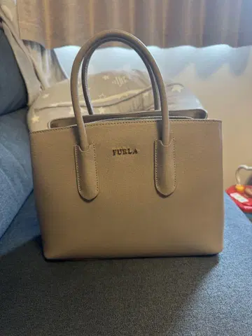 FURLA 그레이 핸드백