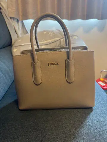 FURLA 그레이 핸드백