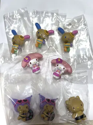 낱개 판매 가능 산리오 모두 함께 바캉스 캡슐 토이