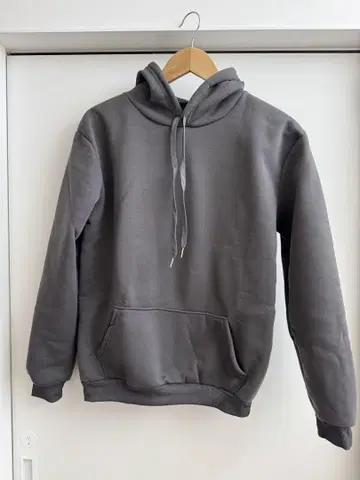 속기모 풀오버 후드티 무지