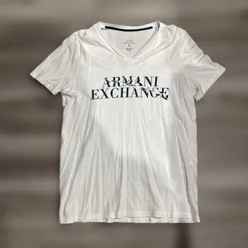Armani Exchange 화이트 T셔츠 M