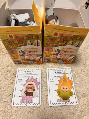 THE MONSTERS Wacky Mart 오니기리 & 옥수수