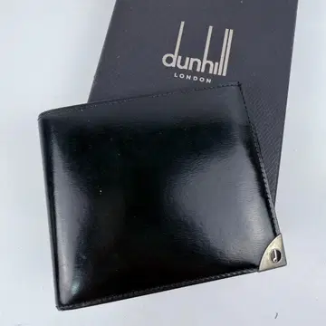 [ 새상품급 ] Dunhill 2단 접이식 지갑 던힐 런던 스타일 소가죽