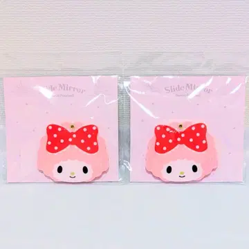 마이 스위트 피아노짱 슬라이드 거울 세트 산리오 퓨로랜드 한정판
