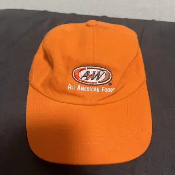 A&W 오렌지 캡 ALL AMERICAN FOOD
