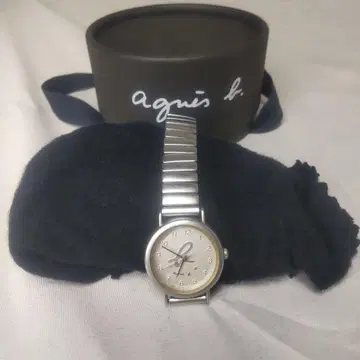 agnes b 여성용 쿼츠 손목시계 V701-8210