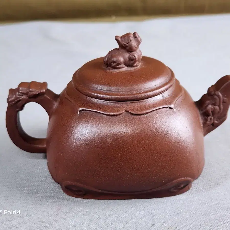 중국도자기 자사호 기형이 독특하다