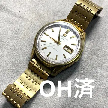 OH 완료 세이코 스포츠매틱5 디럭스 남성용 자동 손목시계
