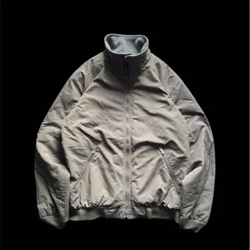 레어 90s L.L.Bean 웜업 자켓 플리스 밀리터리