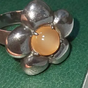 silver*꽃의 반지*