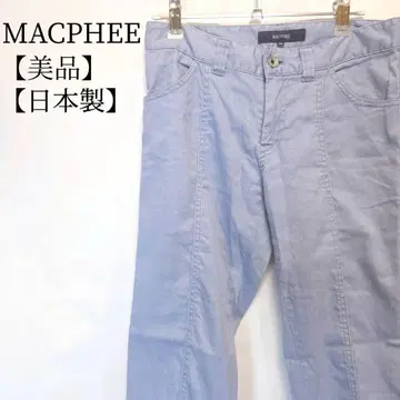 [ 새상품급 ] MACPHEE 일본제 스트레치 무지 테이퍼드 팬츠