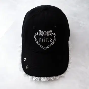 LAFARY mine 스톤 레이스캡 블랙