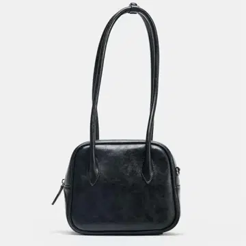 ZARA 더블 핸들 시티백 블랙
