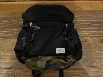 MAKAVELIC 블랙 카모플라쥬 백팩