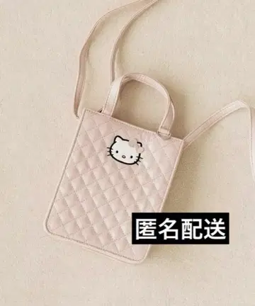 [ HELLO KITTY ] 퀼팅 miniBAG