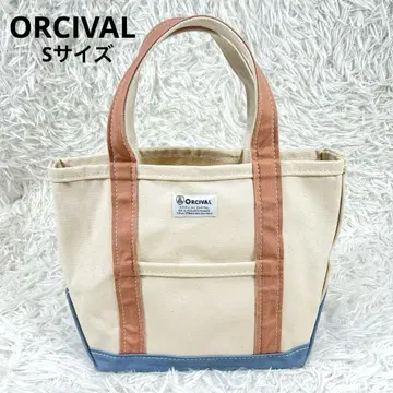 ORCIVAL 토트백 S 사이즈 코튼 캔버스