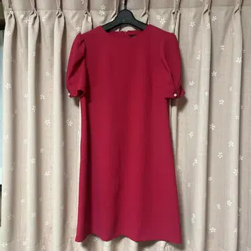 ZARA 반팔 핑크 원피스