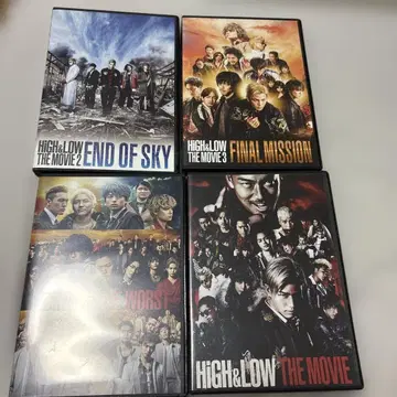 HIGH&LOW THE MOVIE DVD 세트